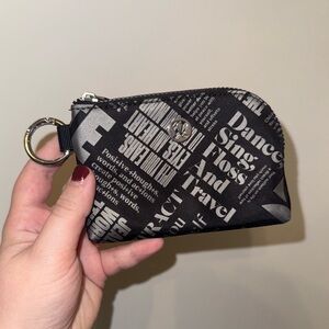 New Lululemon Athletica Black Mini Wallet
